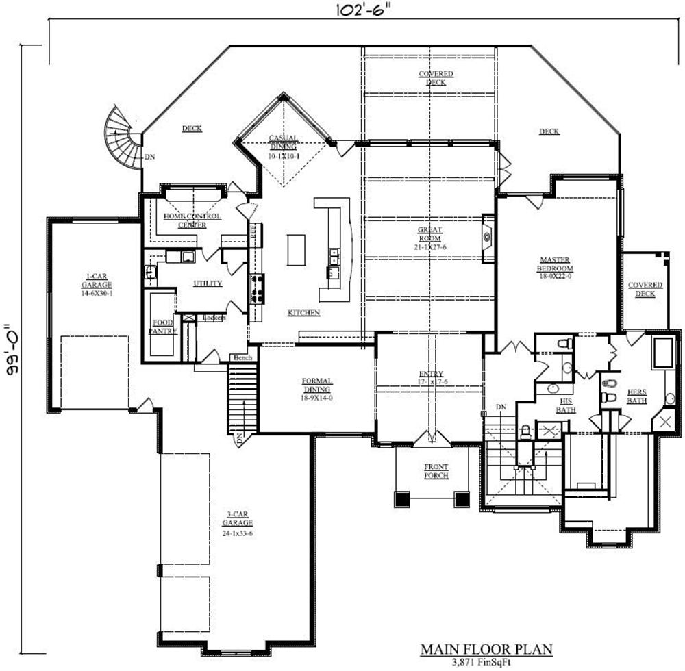 Floor Plan First Story