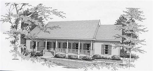 Main image for house plan # 18476