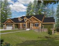 Log Cabins Front Elevations.