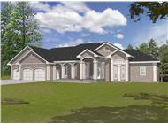 Main image for house plan # 19023
