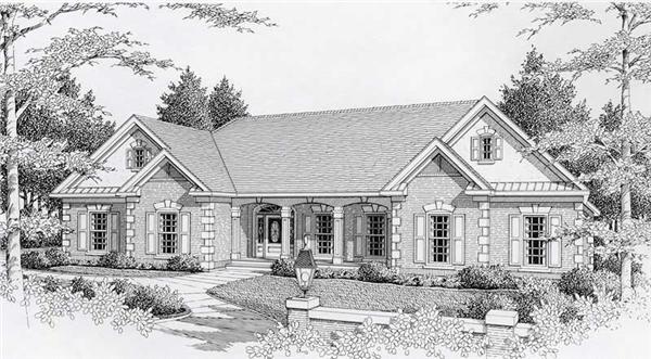 House Plan RDI-2737R1-B Front Elevation