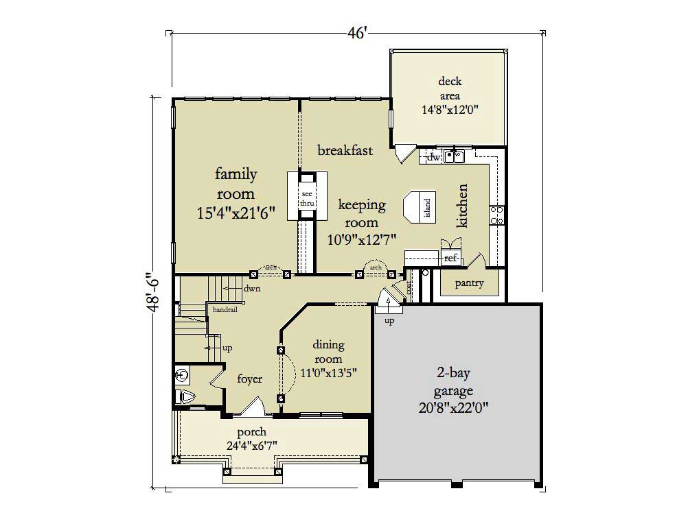 Floor Plan First Story