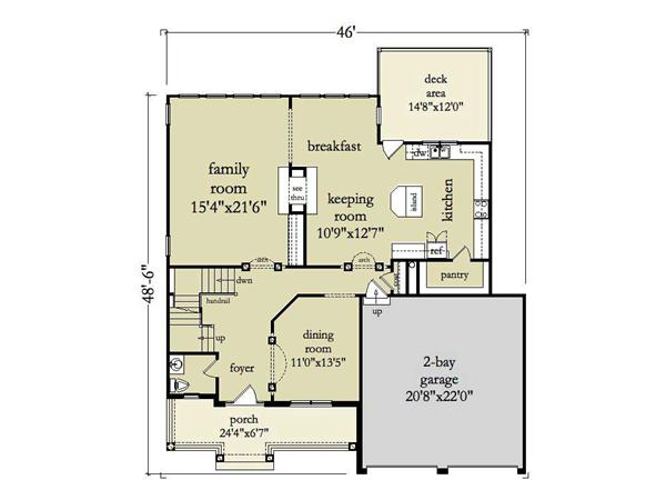 Floor Plan First Story