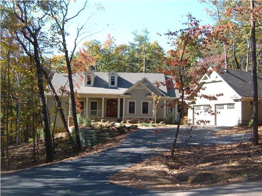 This is a color photo of these Country Home Plans.