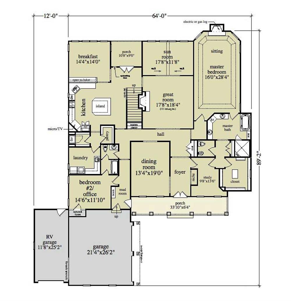 Floor Plan First Story