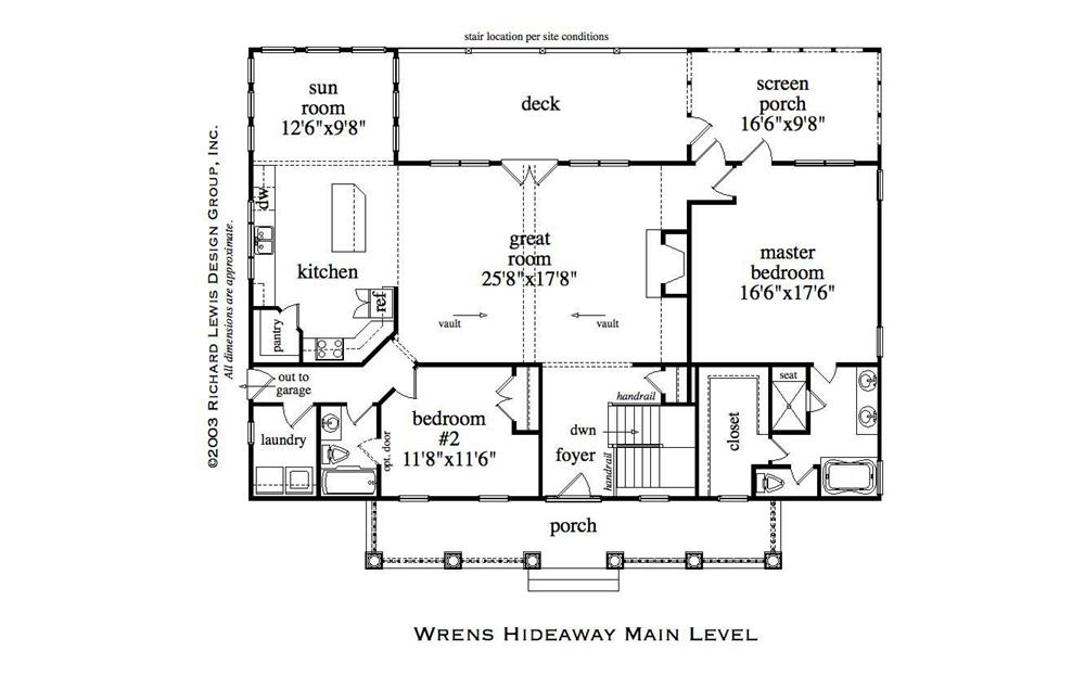 Floor Plan First Story