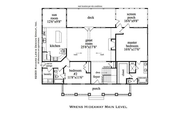 Floor Plan First Story