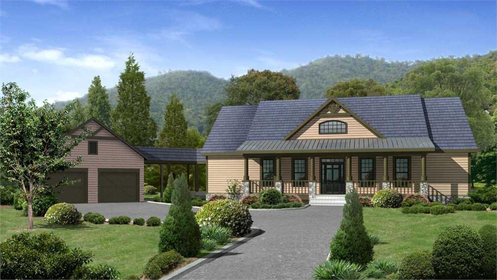 Home Plan Front Elevation