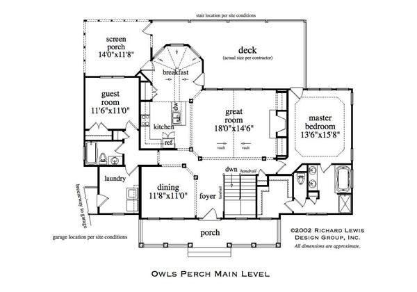 Floor Plan First Story