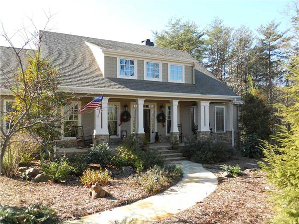 This is a color photo for these Country House Plans.