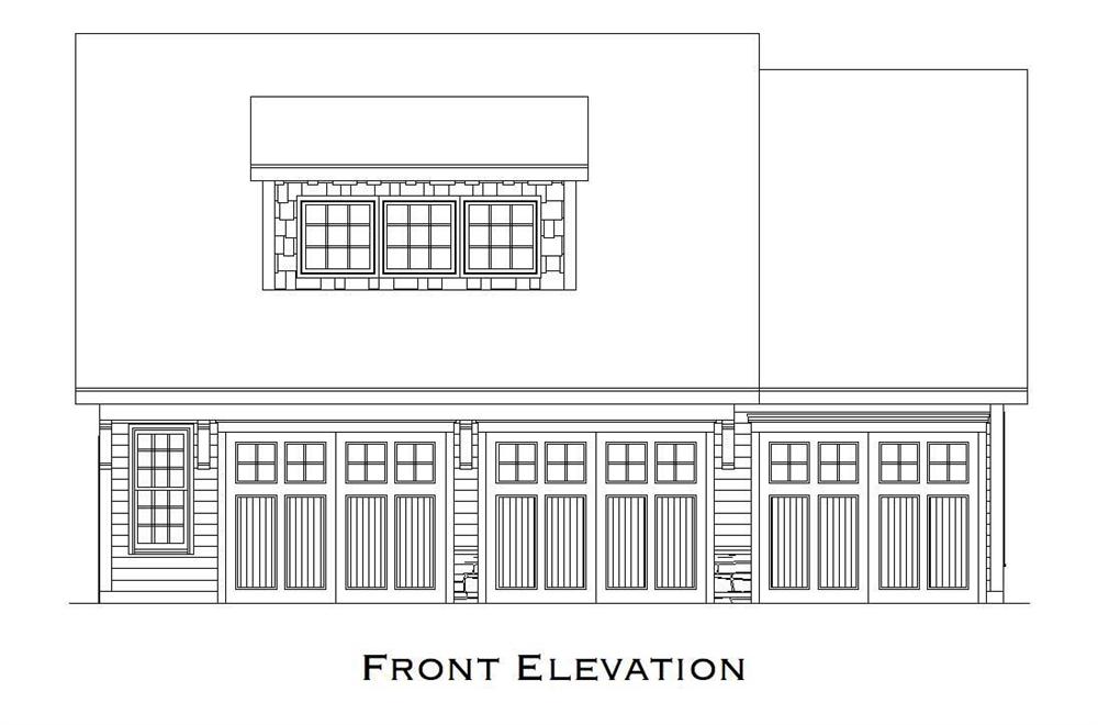 Home Plan Front Elevation