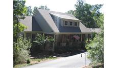 This is a color photo of these Craftsman Home Plans.