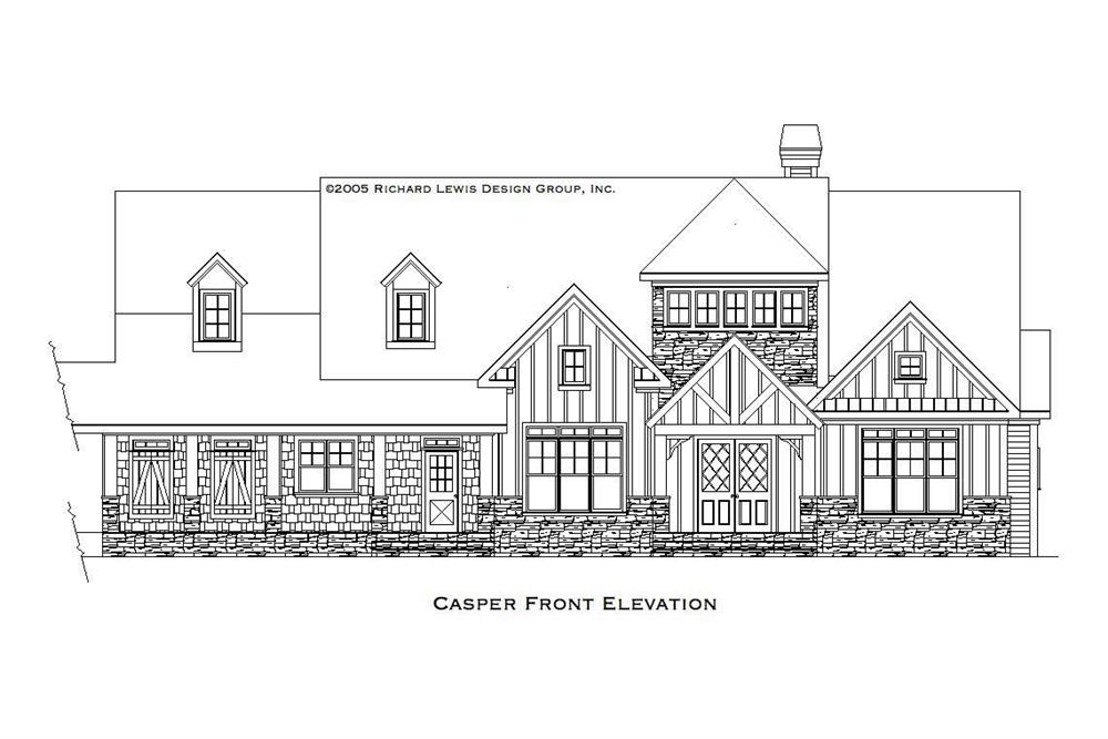 Home Plan Front Elevation
