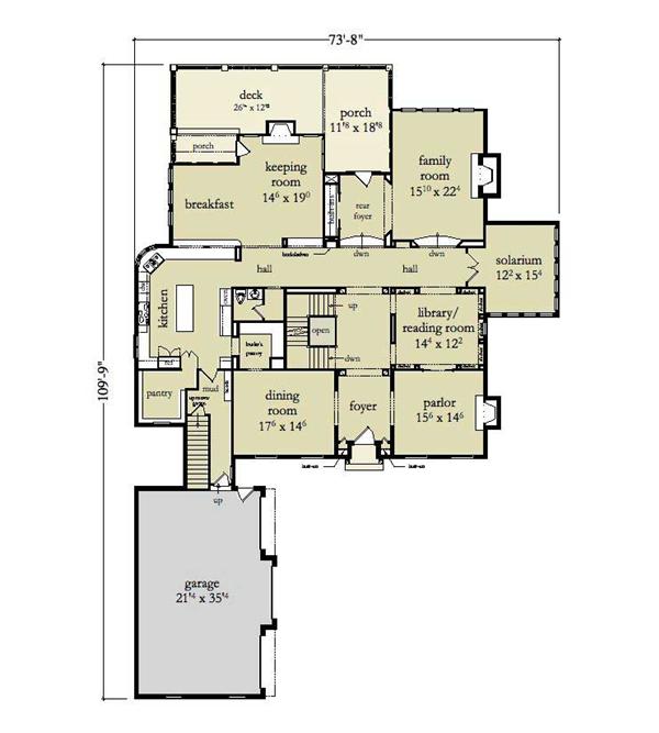 Floor Plan First Story