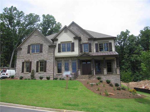 This is a color photo for these European Home Plans.