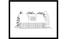 This is a 3D elevation of these Garage Plans.