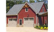 This is a 3D rendering of these Garage Plans.
