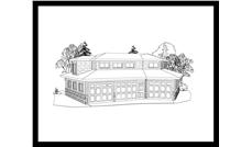 This is a 3D elevation for these Garage Plans.