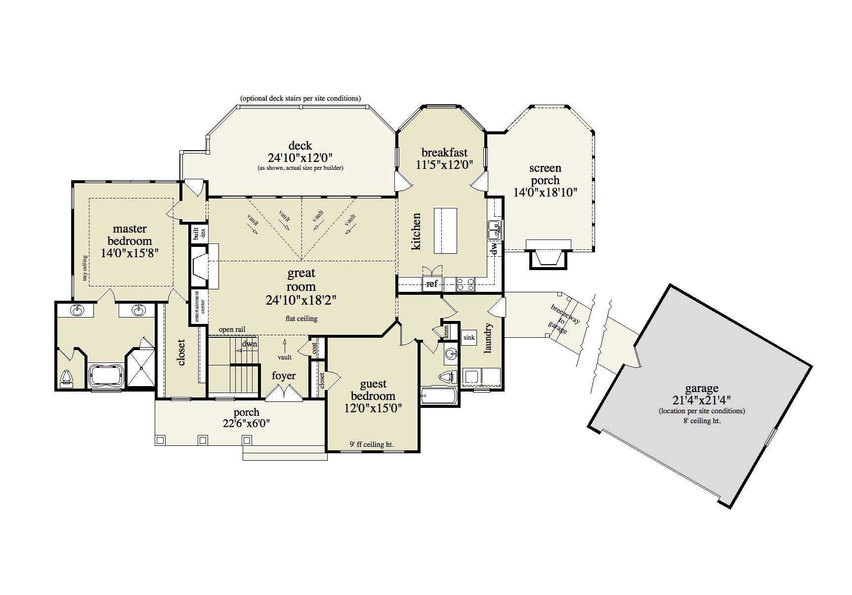 Floor Plan First Story