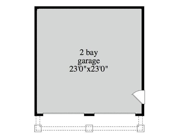 163-1051 garage plan