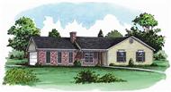 Main image for Traditional house plans # 1743