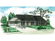 Main image for country house plan # 1739