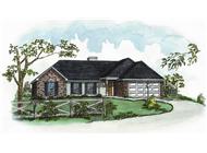 Main image for country house plan # 1737