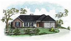Main image for country house plan # 1737