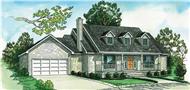 Main image for country house plan # 1734