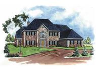 European houseplans rg4100 color rendering.