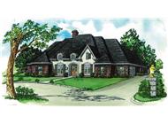 Main image for European house plan # 1896