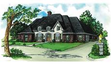 Main image for European house plan # 1896