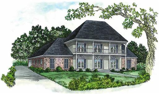 Main image for Traditional house plans # 1908