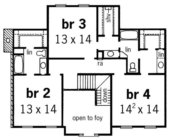 Upper Floor Plan