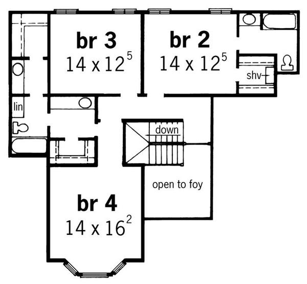 Upper Floor Plan