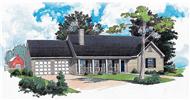 Main image for Country house plans # 1752