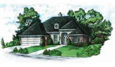 Georgian Homeplans Front Elevation.