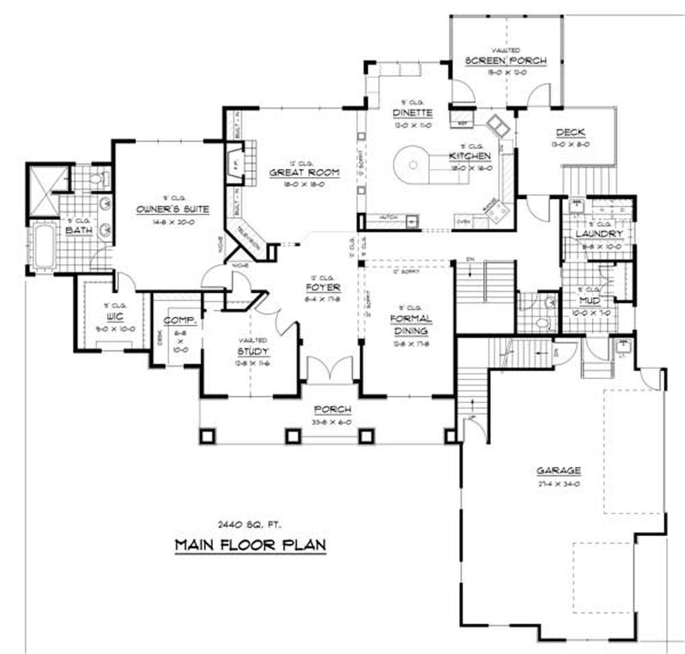 Floor Plan First Story