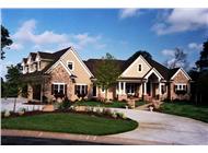 Luxury Houseplans CLS-7500 front elevation photo.