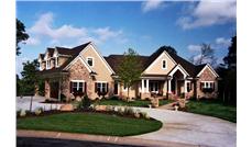 Luxury Houseplans CLS-7500 front elevation photo.