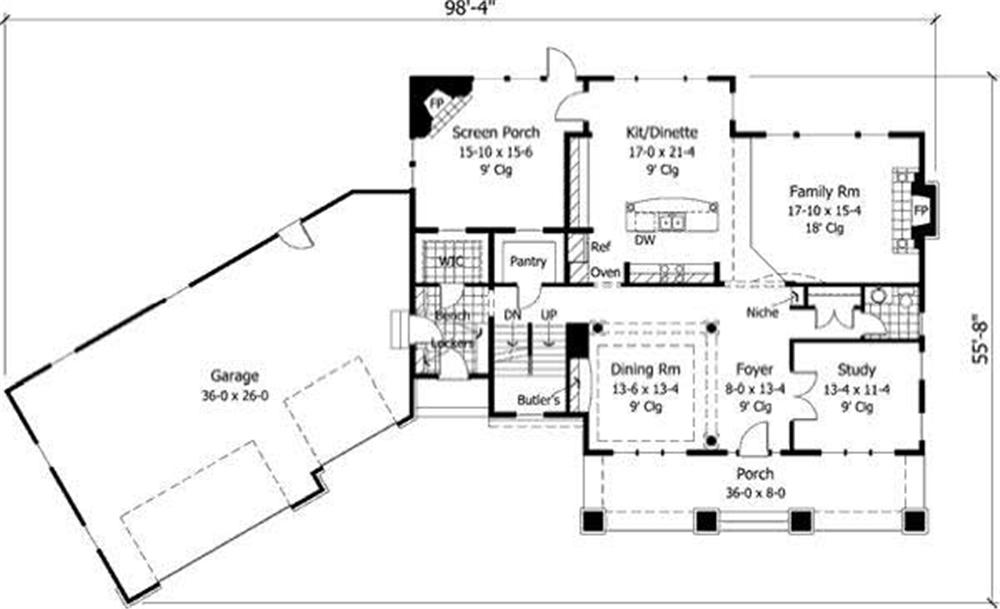 Floor Plan First Story