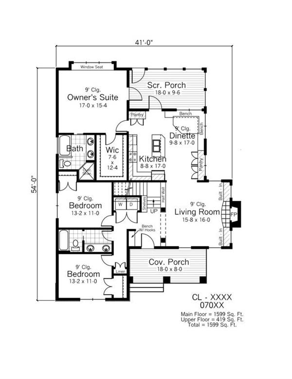 Floor Plan First Story