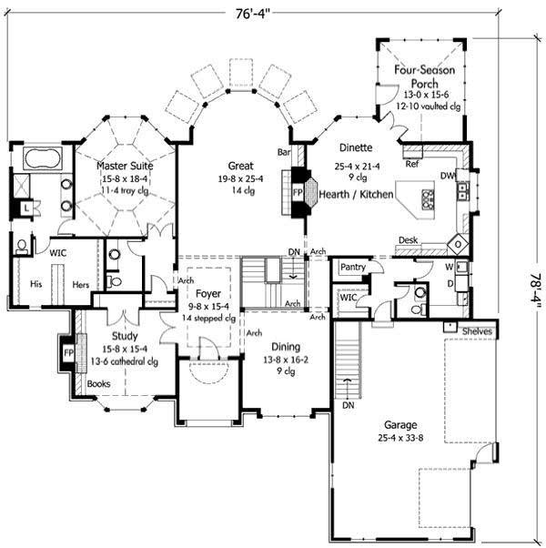 Floor Plan First Story