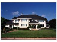 This Photo shows the front elevation of these Feng Shui Houseplans.