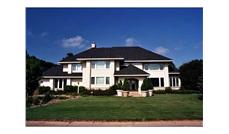 This Photo shows the front elevation of these Feng Shui Houseplans.