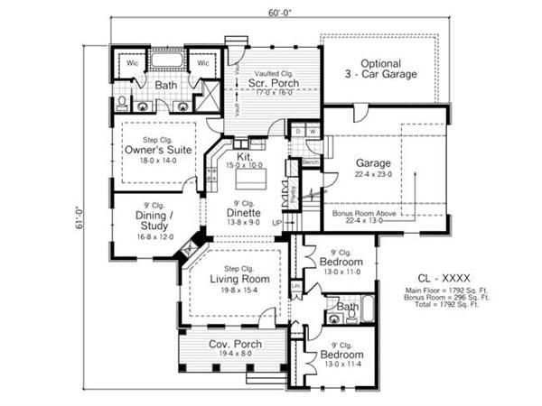 Floor Plan First Story