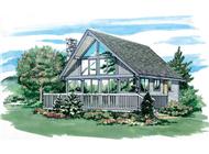 Main image for house plan # 7009