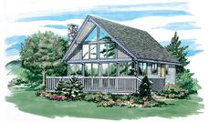 Main image for house plan # 7009