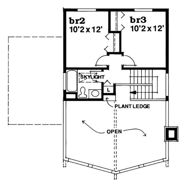 Upper Level Floor Plan