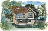 Main image for house plan # 7400